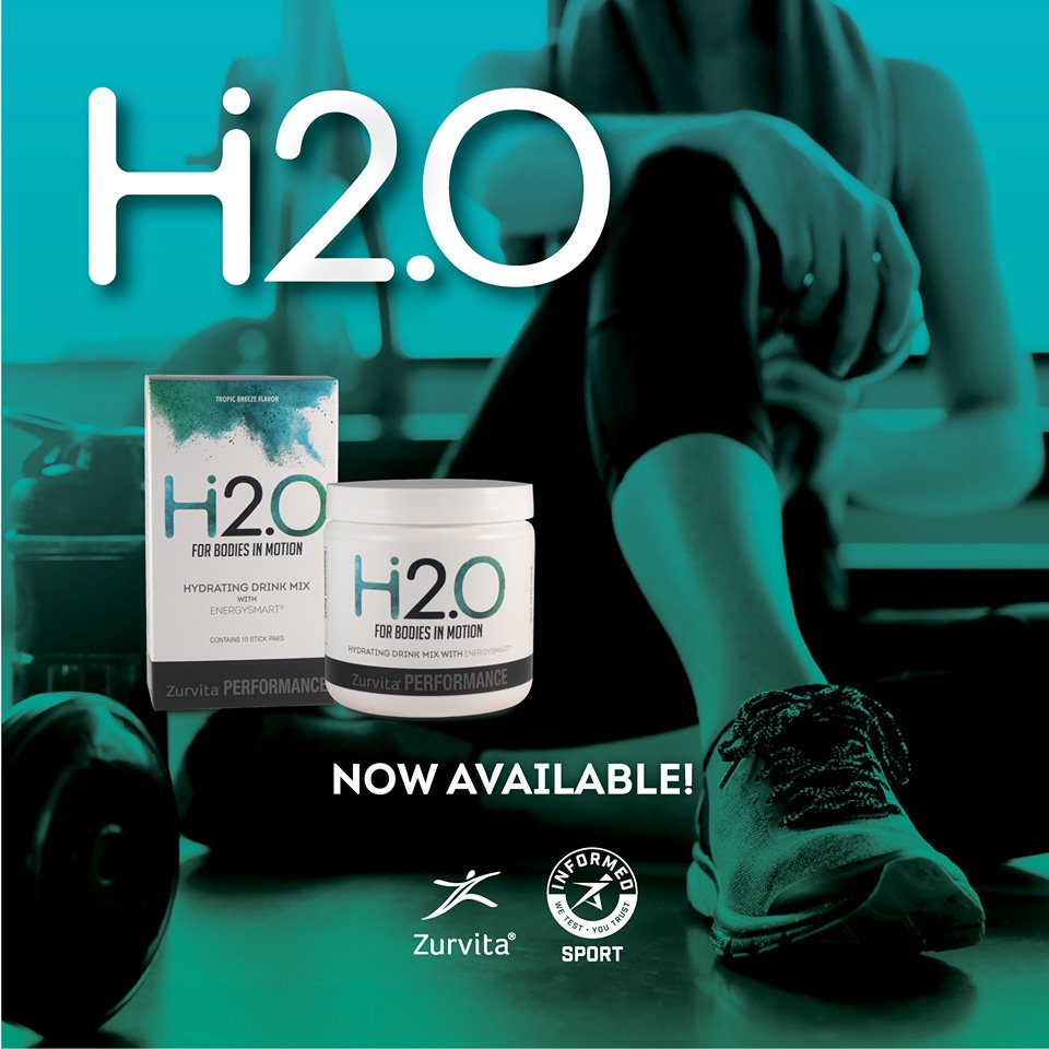 Zurvita Performance H2O is a delicious, tropicalflavored performance-boosting hydration drink mix.