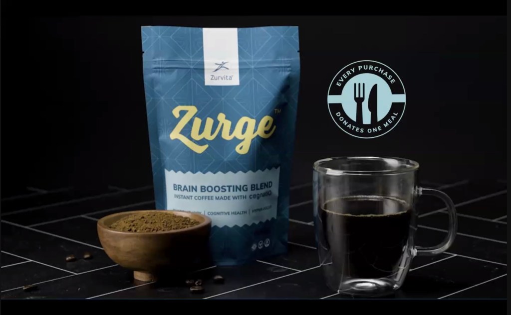 Zurvita Zurge Functional Brain Boosting Coffee